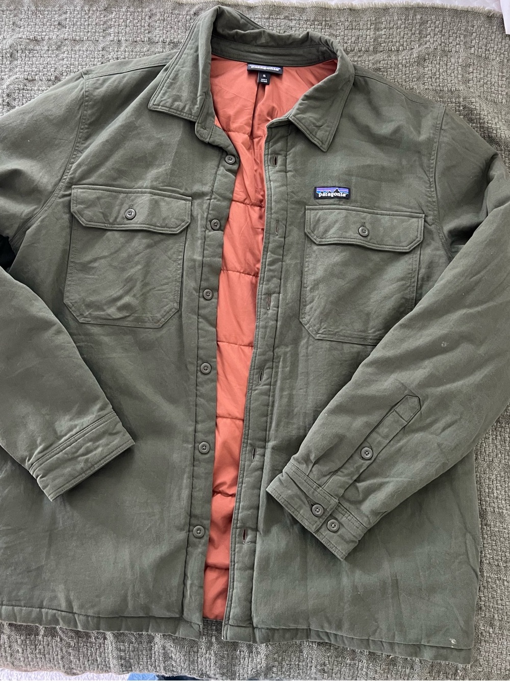 Patagonia Men's Insulated Organic Cotton Midweight Fjord Flannel Shirt